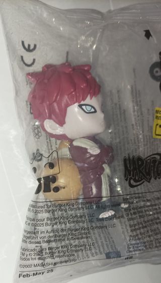 2 Figuras Naruto Burger King