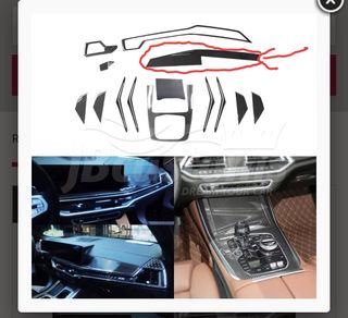Kit Molduras Carbono BMW X5 G05