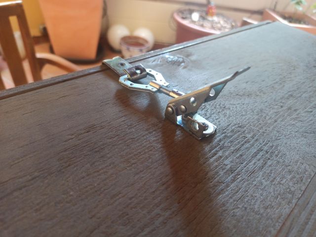 Arcón madera con ruedas - Gris