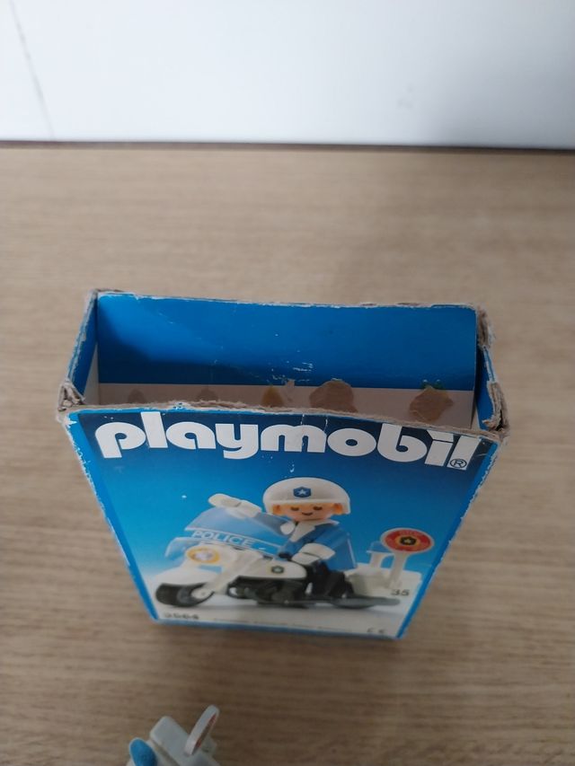 Playmobil 3564 Moto Policía antigua