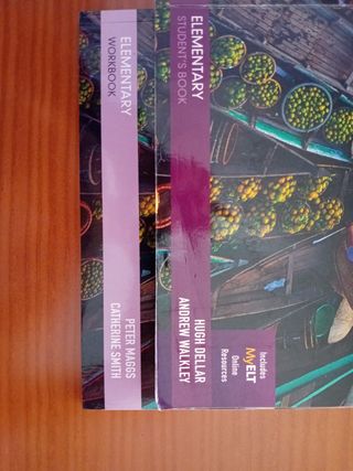 OUTCOMES 
Libro de ingles y workbook.
