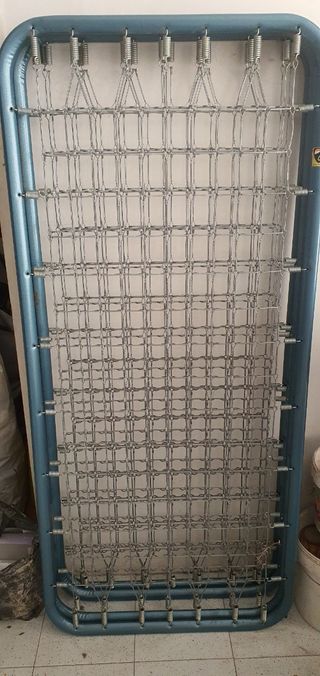 Somier metálico 80x180 cm - Azul