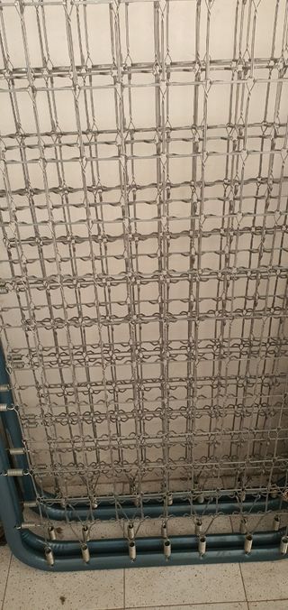 Somier metálico 80x180 cm - Azul
