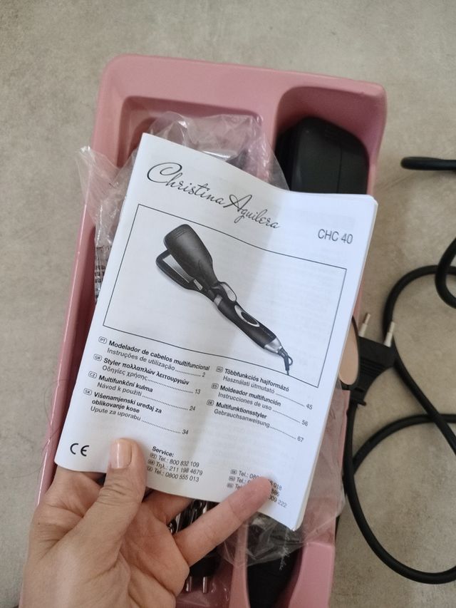 Christine Aguilera - rizador multifuncional