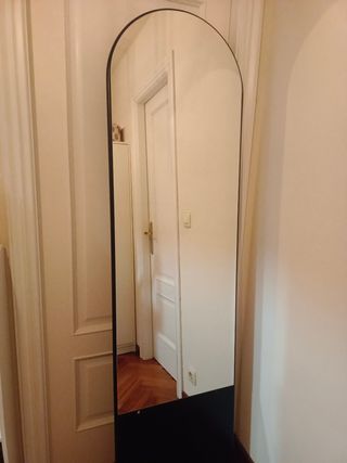 Espejo  arqueado - madera