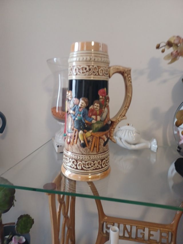 Jarra cerveza alemana antigua