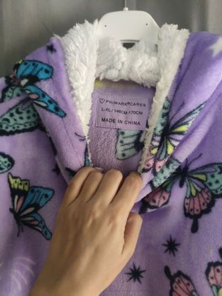Batamanta Primark - Lila con Mariposas