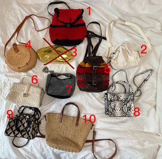 Bolsos Buen estado Zara, Mango, H&M. 