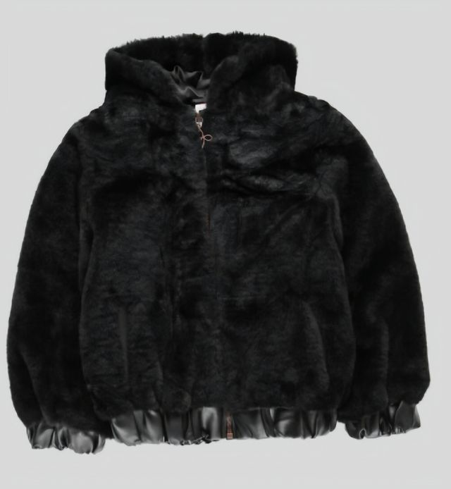 Cazadora pelo Boboli negra