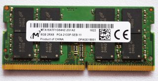 RAM 8GB 2RX8 PC4-2133P-SEB-11