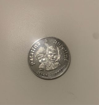 Medaglia Bambole Sebino argento vintage