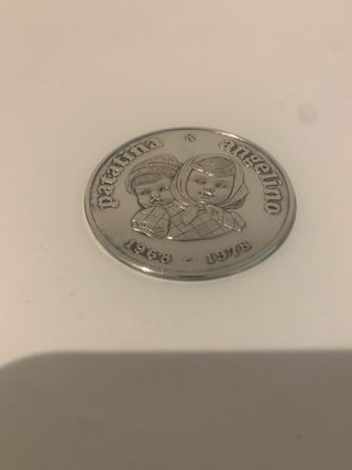 Medaglia Bambole Sebino argento vintage