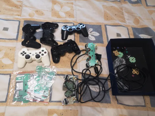 Lote pack piezas  mandos Ps2 PS3 playstation