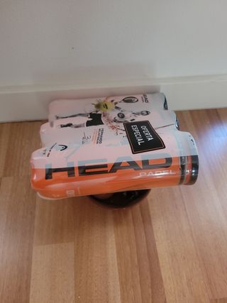 3 botes pelotas padel HEAD Belasteguin