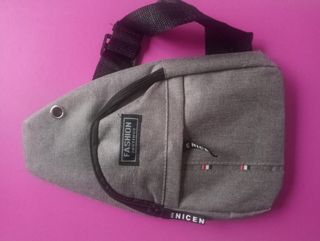 Bandolera Gris - Bolso Pecho
