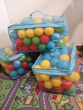 Bolas piscina seca (3 bolsas)