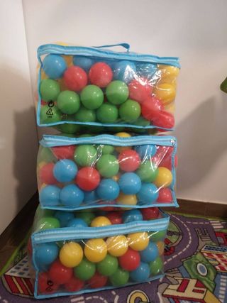 Bolas piscina seca (3 bolsas)