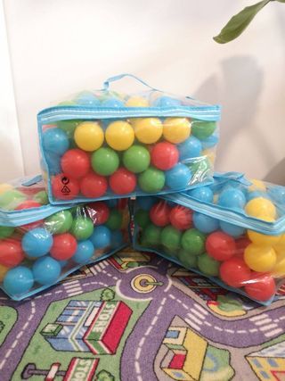 Bolas piscina seca (3 bolsas)