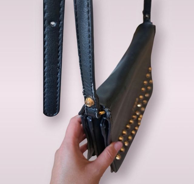 Borsetta Liu Jo nera borchiata