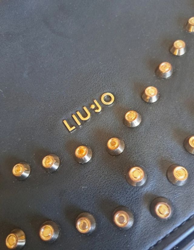 Borsetta Liu Jo nera borchiata