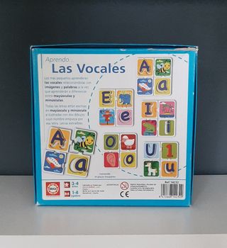 Puzzle vocales Educa 3-4 años