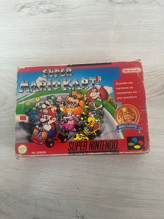 Super Mario Kart SNES PAL