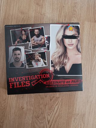 Asesinato en París - Juego Investigación Files