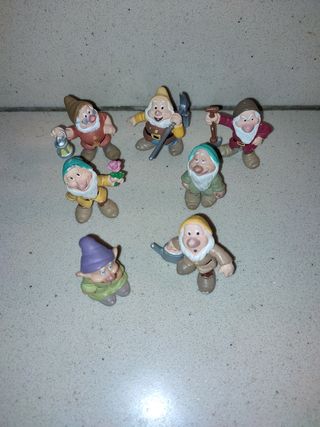 7 Enanitos Blancanieves PVC