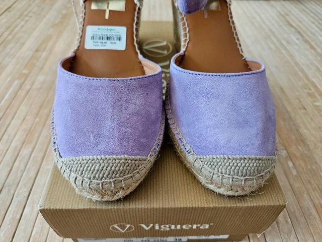 Alpargatas Viguera mujer - Lila - 38