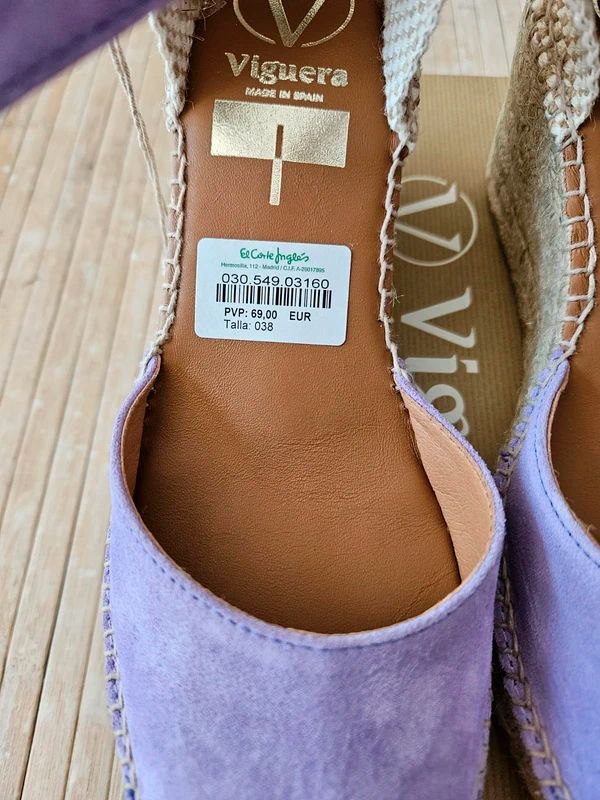 Alpargatas Viguera mujer - Lila - 38