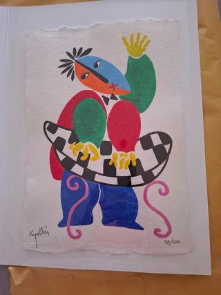 Grabado Ripolles - Arte en papel perfecto estado