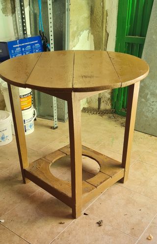 Mesa camilla brasero madera