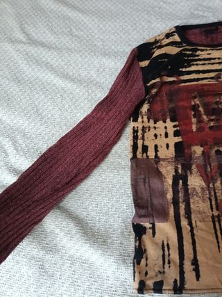 Jersey Custo Barcelona L - Beige/Marrón