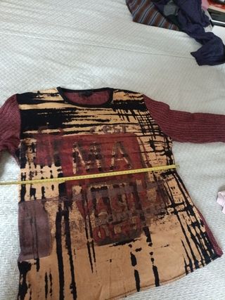Jersey Custo Barcelona L - Beige/Marrón