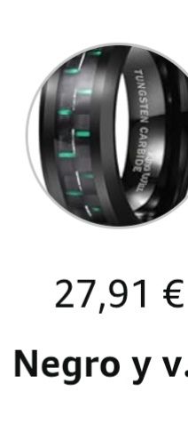 Anillo King Will - Negro y Verde, talla 10.5