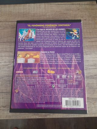 DVD Pokémon 3: El hechizo de los Unown