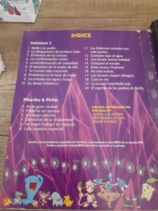 DVD Pokémon 3: El hechizo de los Unown