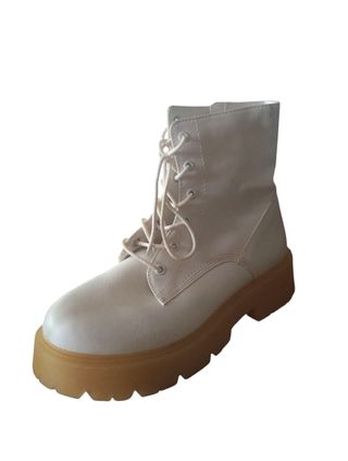 Botas Bershka blancas - talla 40