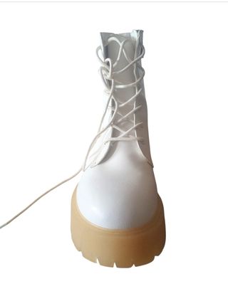 Botas Bershka blancas - talla 40