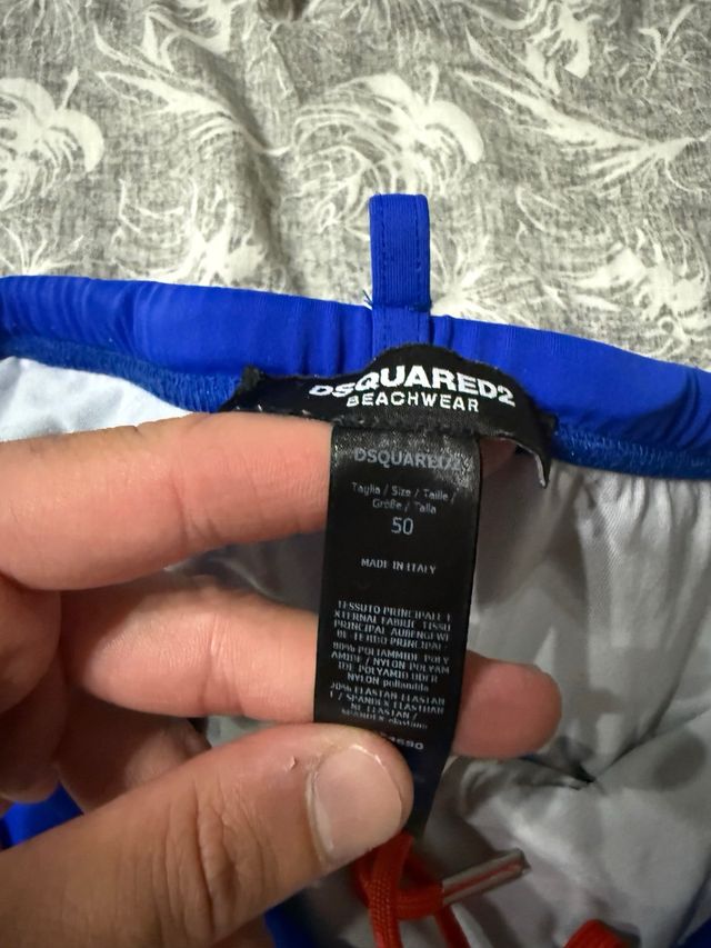 Costume da bagno DSQUARED2 blu