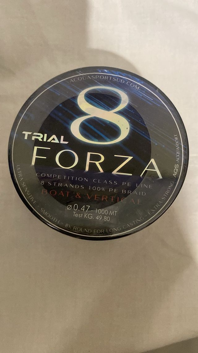 Trial Forza 8 - Linea PE 1000mt diametro 0,47