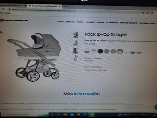 Bebecar Pack Ip-Op XL Light Trío