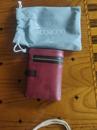 Cartera abbacino roja