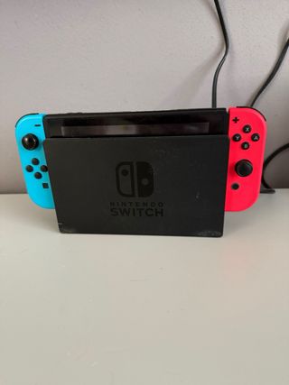 Nintendo Switch - Console Blu e Rossa con giochi 