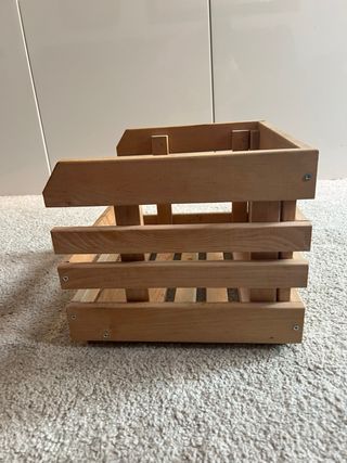 Caja madera almacenaje 37x24x30cm