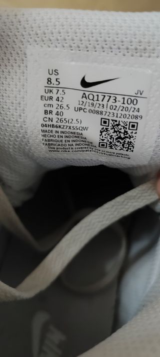 Zapatillas Nike blancas altas