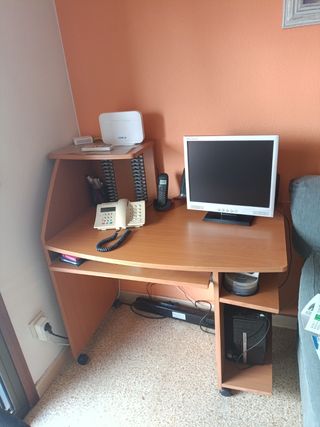 Mesa escritorio madera