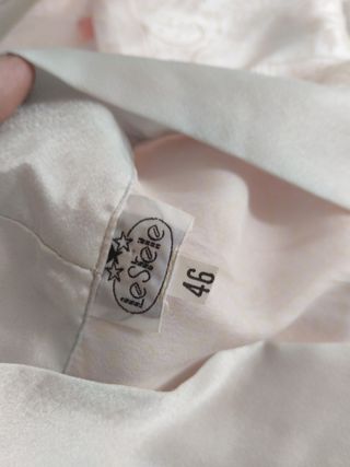 Pigiama donna rosa e bianco