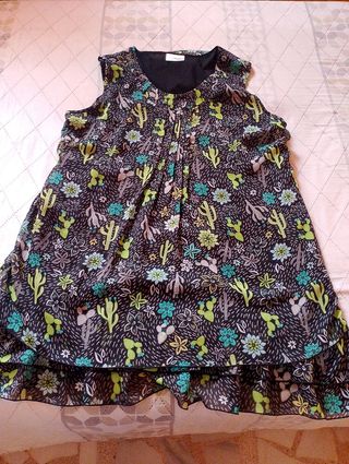 Vestido verano cactus - Talla L