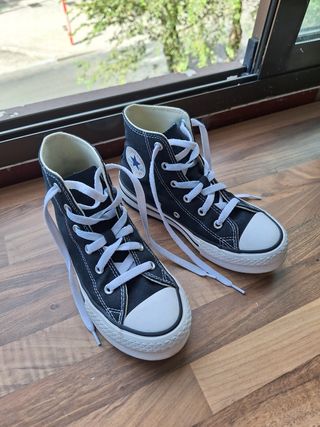 Converse All Star negras talla 33